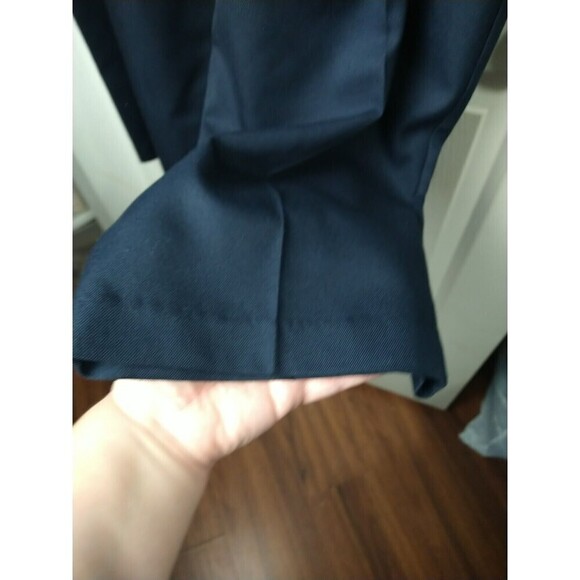 Lord Taylor Blue Pleated Straight Pocket Stretch Waist Pants. Size 22W - Picture 9 of 13